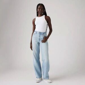 Levi's Women's Light Blue Wide Leg Jeans